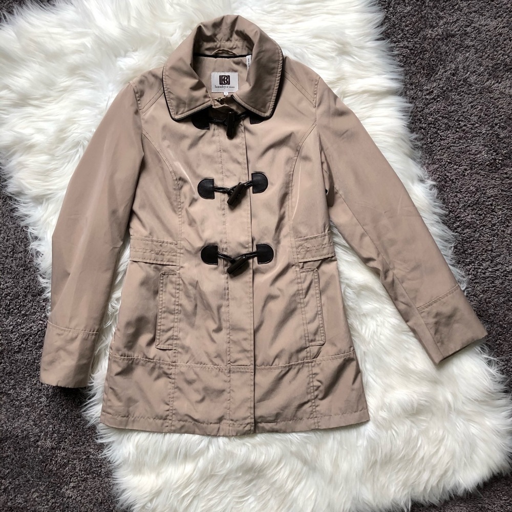Laundry by design mid length trench coat